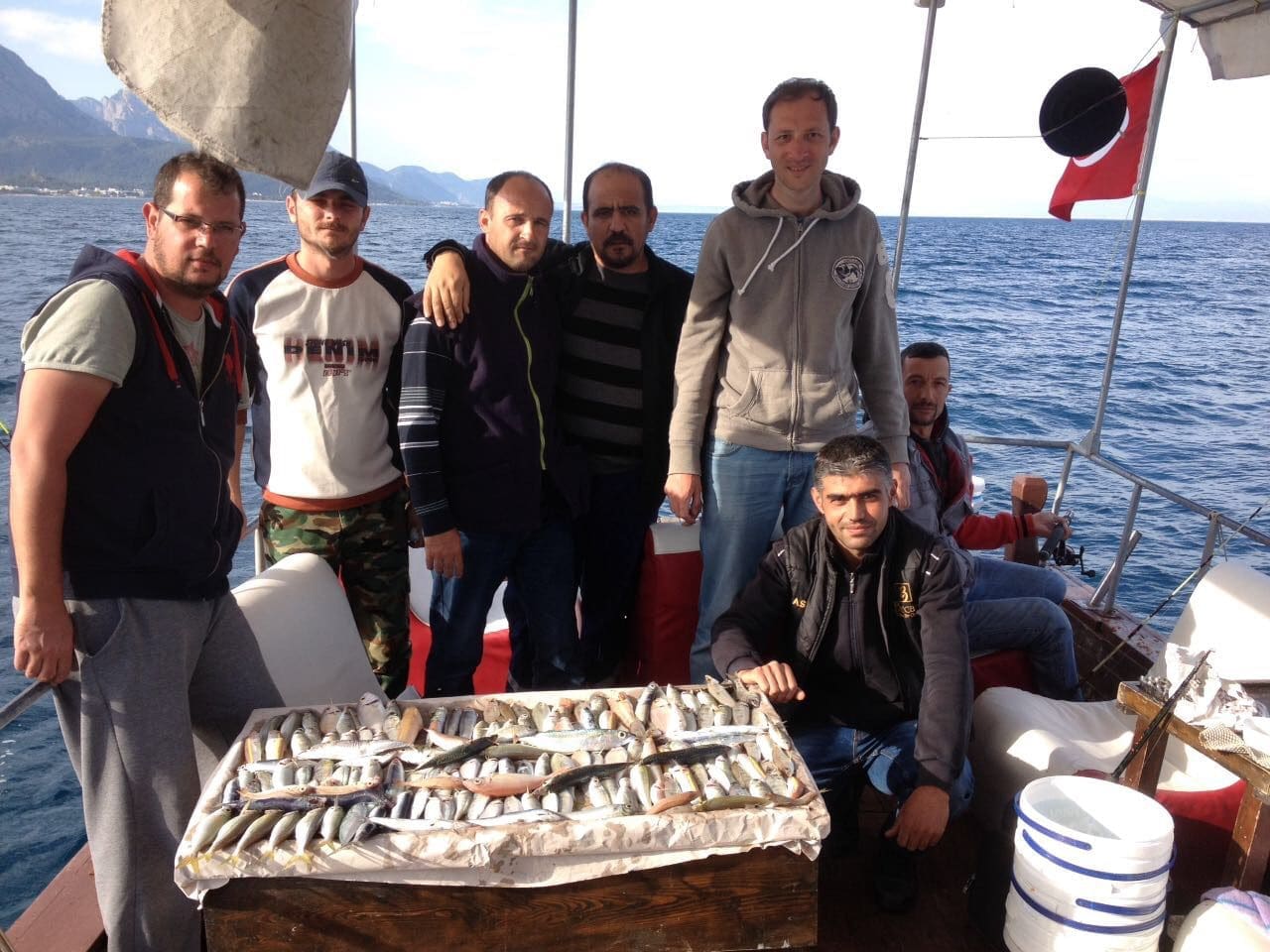 Antalya Balık Avı Turu - Poyraz Paşa Teknesi